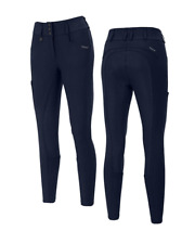 Pikeur Candela Winter Softshell Full Grip Ladies Breeches - Navy/40/UK26"/USA28"