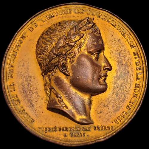 Napoleon 1st bronze medal - napoleon,