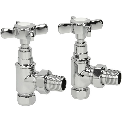 Traditional chrome cross - traditional, head