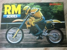 1984  Suzuki   RM250 RM125 RM80 RM50   Brochure    from JAPAN 84