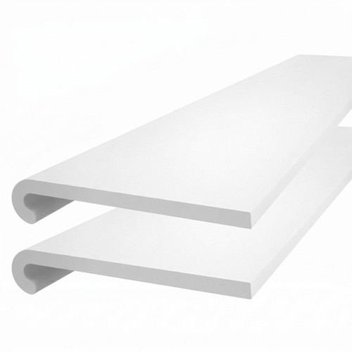 White bullnose window - white,