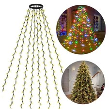 Ring Shape Christmas Tree Lights Waterproof String Lights  Christmas Decoration