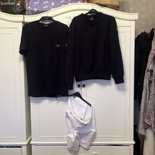 2 x Paul & shark t shirts& jumper fleece  pair Tommy  hillfigger shorts  vgc 
