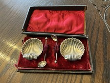 Solid Silver Open Salts &