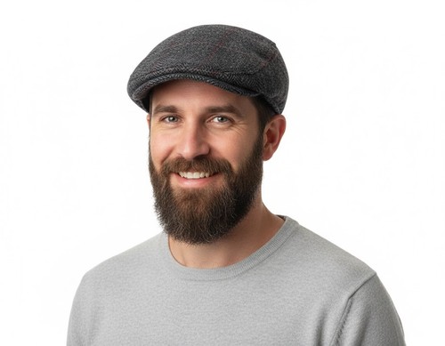 Men flat cap ivy newsboy - flat,