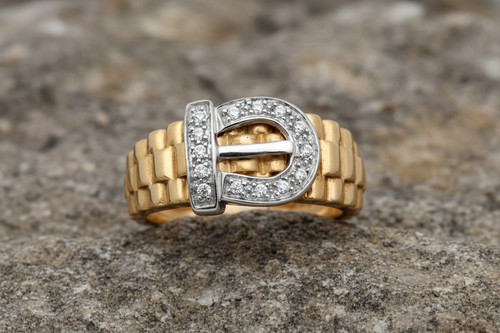 Gents real diamond - gents, ring