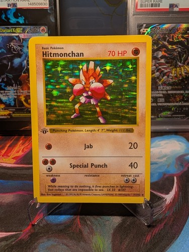 Hitmonchan 102 1st - 7/102, edition