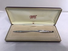 Vintage Cross propelling pencil, boxed, stamped  925 for silver