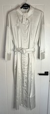 Zara Satin Belted Midaxi Maxi