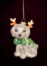 k24 BLOWN GLASS MALTESE~BICHON