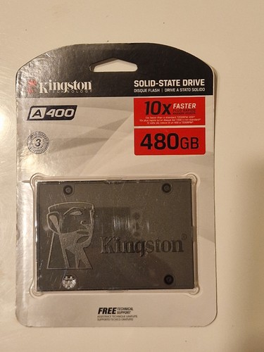 Kingston a400 480gb ssd - kingston, 2.5"
