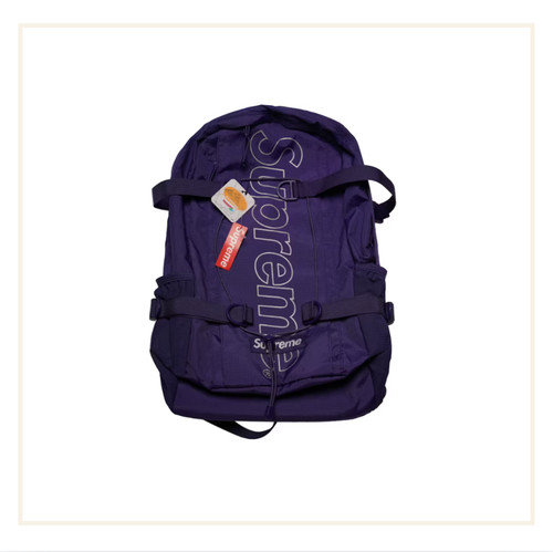 Supreme backpack purple - supreme,