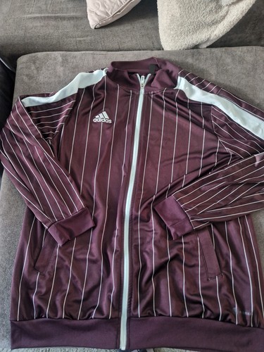Adidas retro jacket maroon - xl,