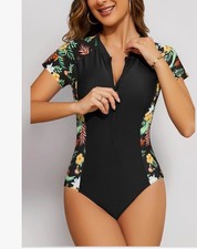 SHEKINI Women's One Piece Rash