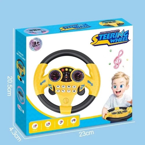 Kids simulation steering - kids, wheel