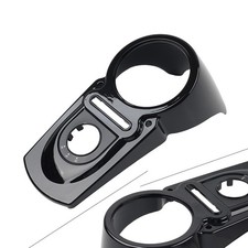 Black Motorcycle Gas Fuel Tank