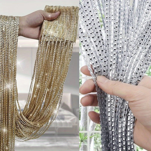 Glitter thread string curtain - thread,