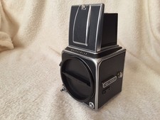 HASSELBLAD 500C BODY AND WAIST LEVEL FINDER. GOOD USED CONDITION