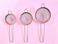 Tea Strainer Metal Sieve Mesh Kitchen Traditional Loose Leaf Filter Infuser