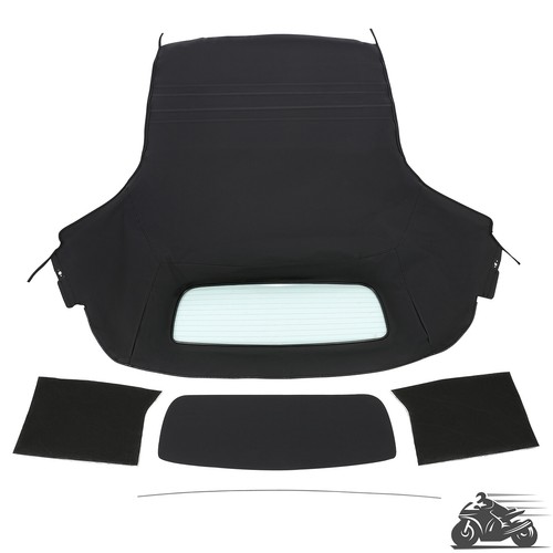 Heated glass window soft top - heated,