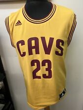Cleveland Cavaliers NBA Basketball Jersey LeBron James #23 Small 36”