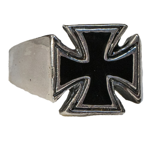Iron cross ring 925 - ring, .925