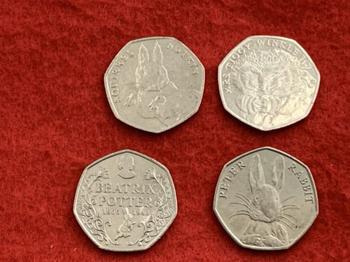 50p beatrix potter - 50p, 2016