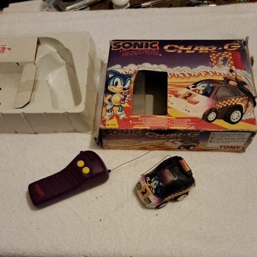 Sonic the hedgehog char tomy - the, char-g