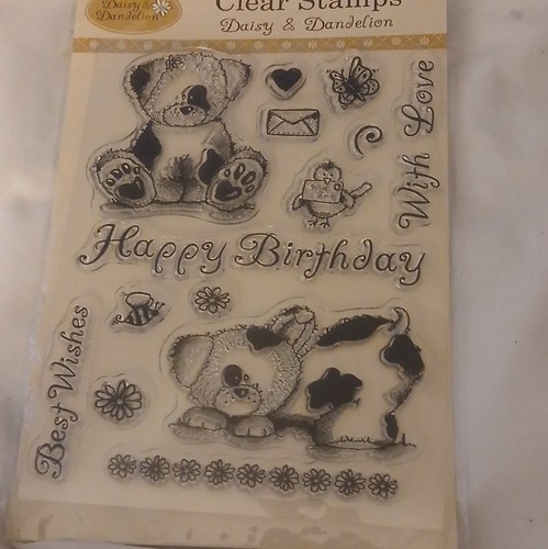 Clear stamp set happy - clear, birthday