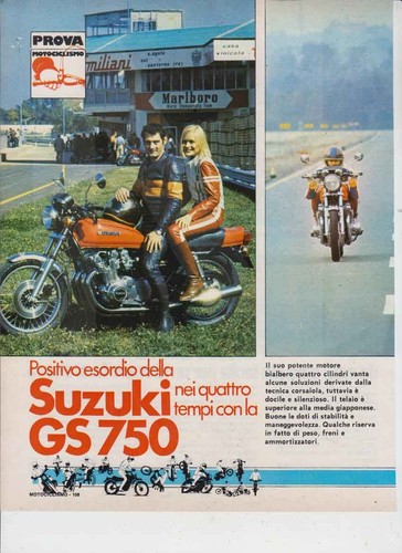 Advertising test motorcycle - -test,