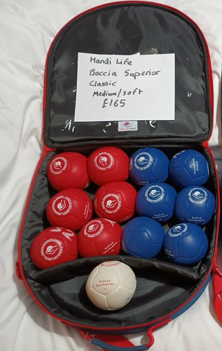 Boccia balls set handi life - boccia,