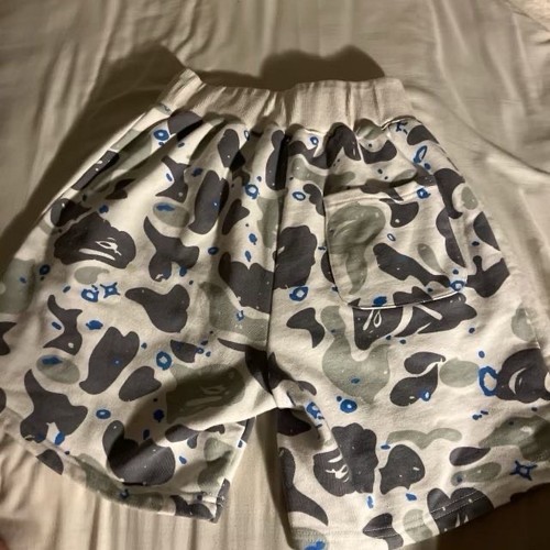 Bape white and - , shark