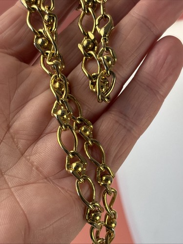 Vintage style chunky gold - chunky,