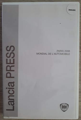 Lancia press kit brochure - press,