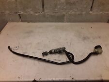 YAMAHA YZ85 YZ 85 BIG WHEEL MOTOCROSS PARTS - REAR MASTER CYLINDER & BRAKE LINE