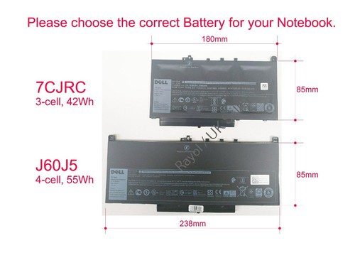 Genuine dell battery for - genuine,