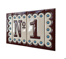 Hand-painted Ceramic Brown