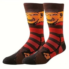 Mens FREDDY KRUEGER CREW SOCKS
