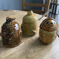 Vintage english pottery honey - vintage,