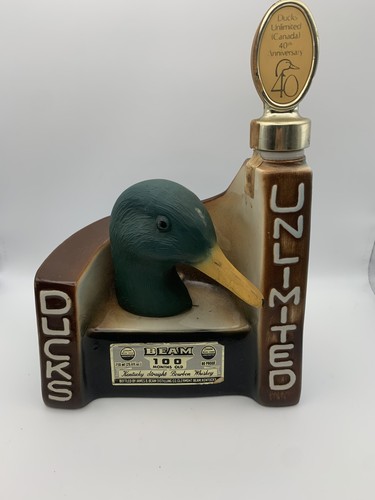 Vintage jim beam - beam, ducks