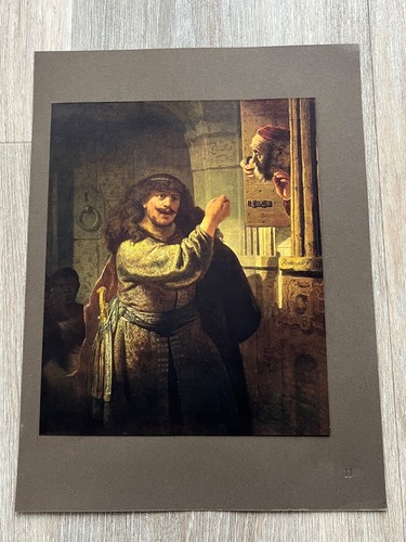 1930 german colour print - , on
