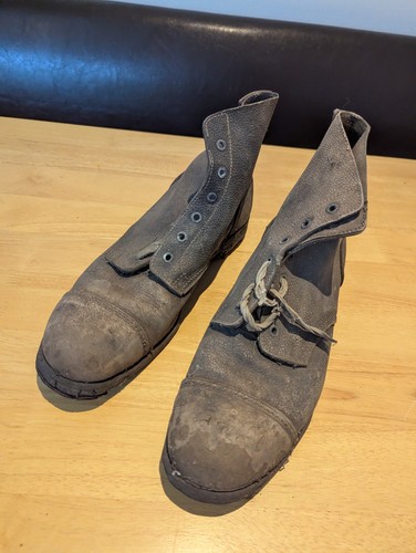 Ww2 army boots genuine english - boots,