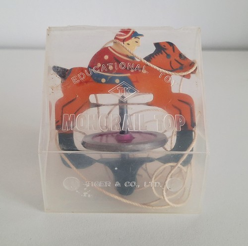 Monorail top jockey gyroscope - top,