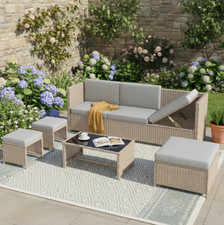 4-6 Seater Garden Lounge Set