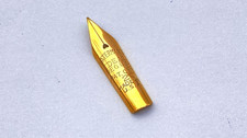 VINTAGE WATERMAN NO 2 FOUNTAIN PEN NIB ONLY 18K GOLD FINE NIB FOR FRENCH MARKET