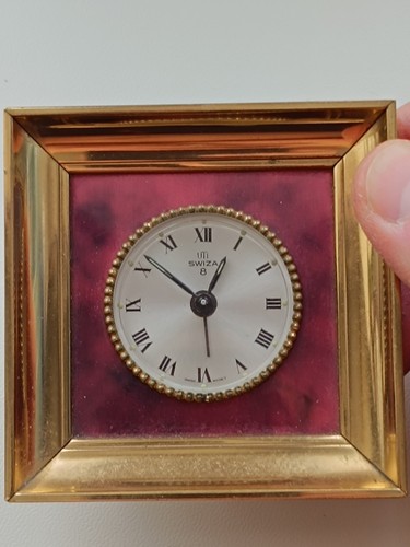 Vintage travel alarm clock - vintage,