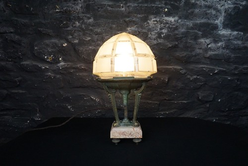 Unusual art deco table - art,