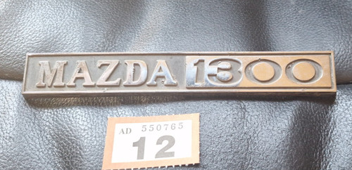 Mazda 1300 car badge - 1300,
