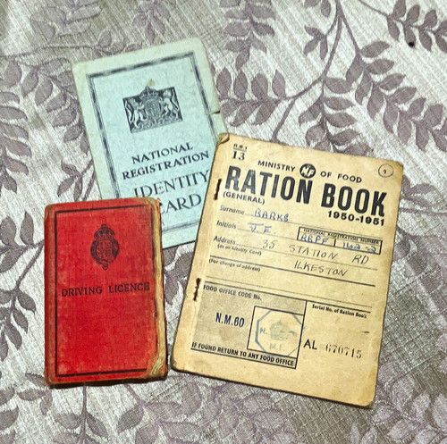 Issued ration book - issued,