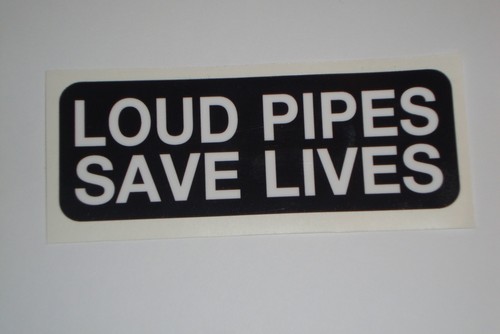 Loud pipes stickers 4 - 2, "